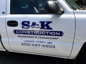 Truck Door Lettering NH